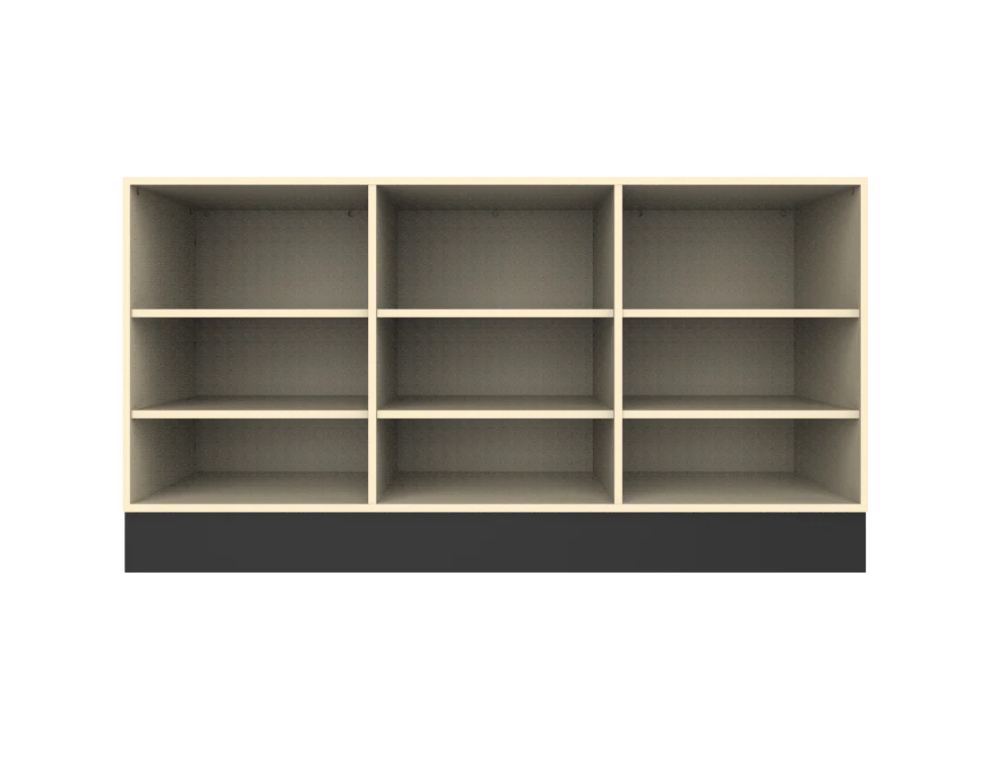 CHECKOUT - Simple Point of Sale Counter — 6ft Retail Checkout Counter with Open Storage