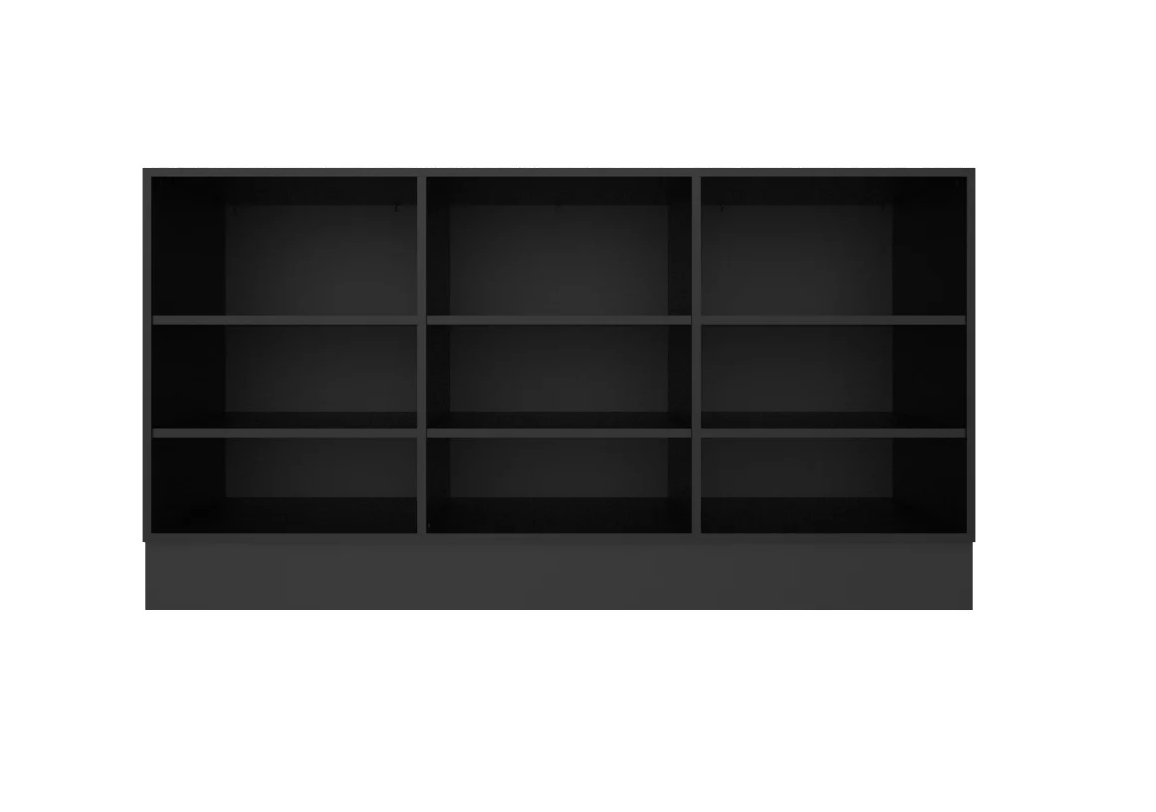 CHECKOUT - Simple Point of Sale Counter — 6ft Retail Checkout Counter with Open Storage