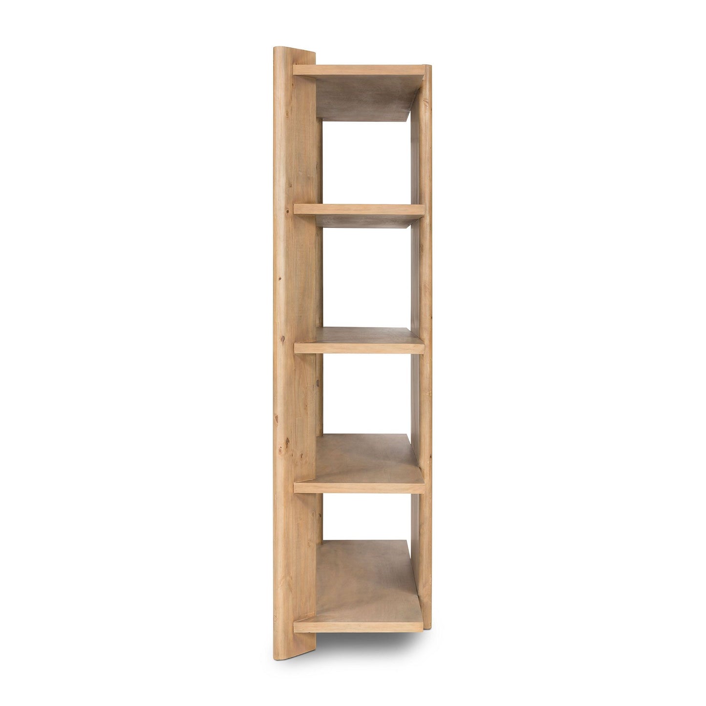 LUKE -  Solid Wood Intersecting Bookcase