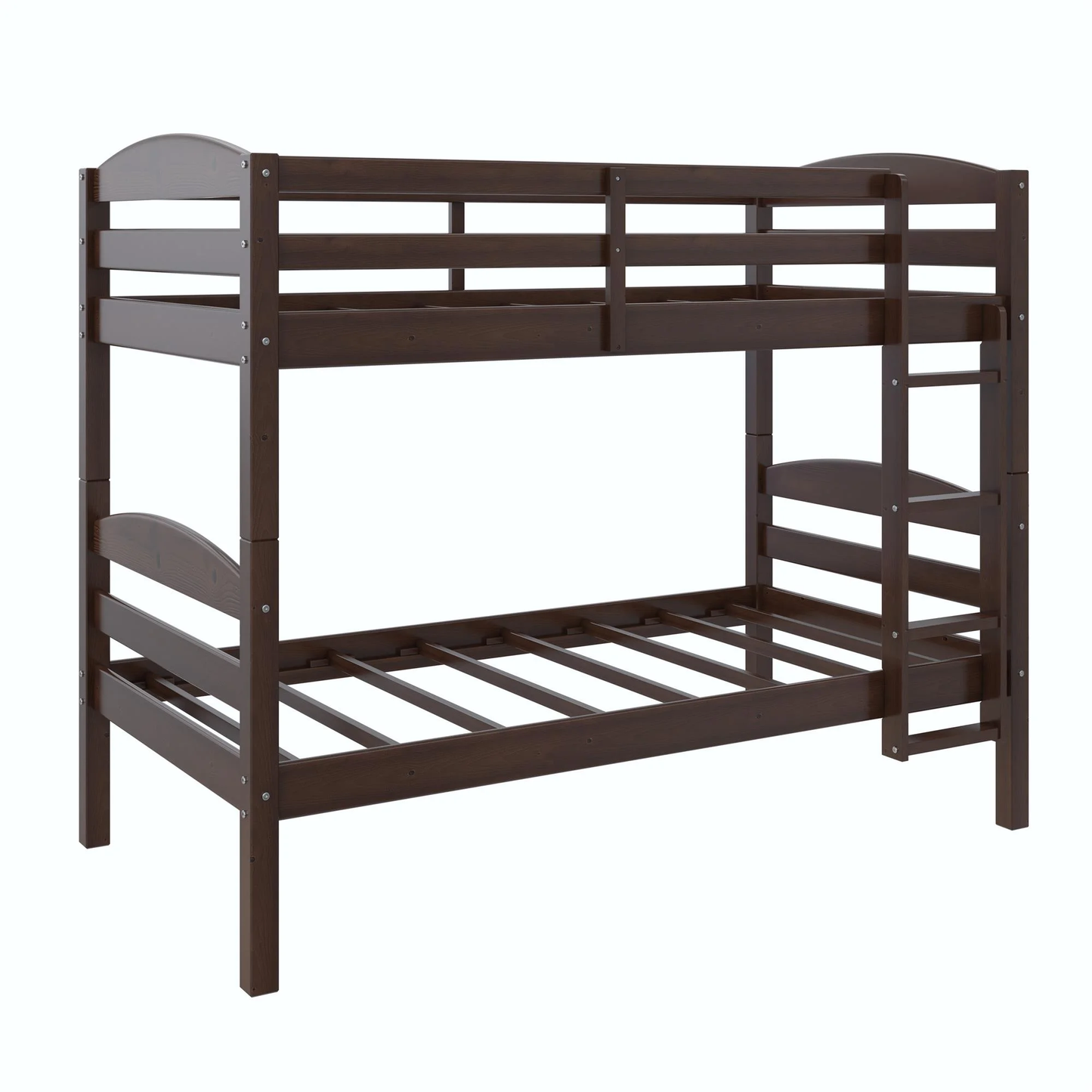 GRACE - Solid Wood Twin-over-Twin Convertible Bunk Bed