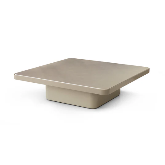 HARPER - Rectangular Pedetestal Coffee Table