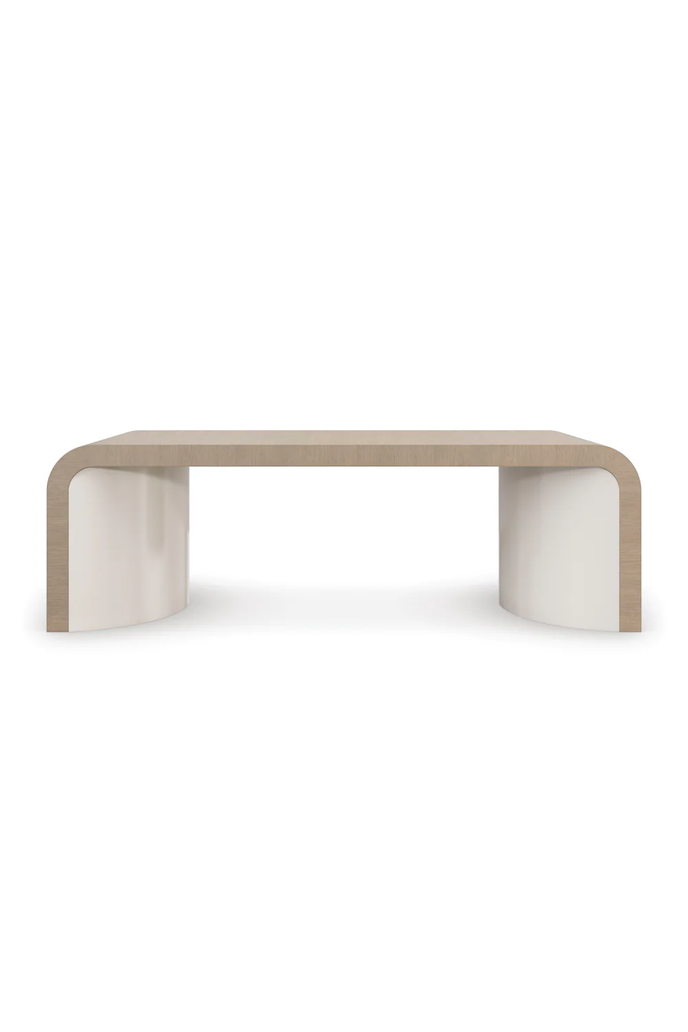 COLTON  -  Curved Oak Coffee Table