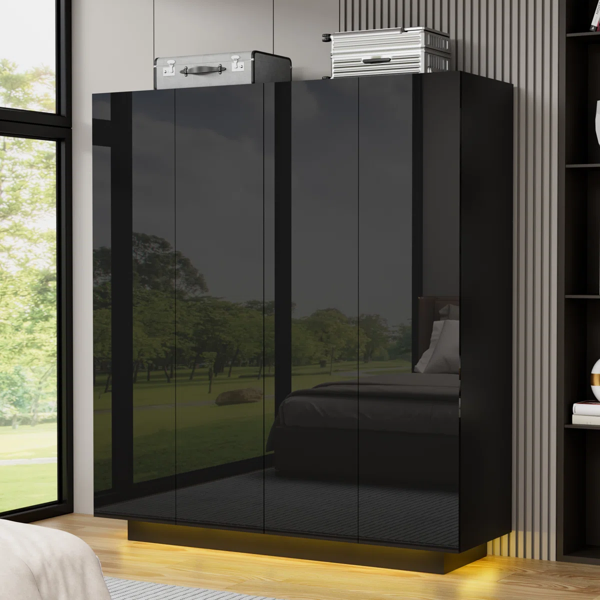 THIAGO - CORNER Wardrobe Cabinet