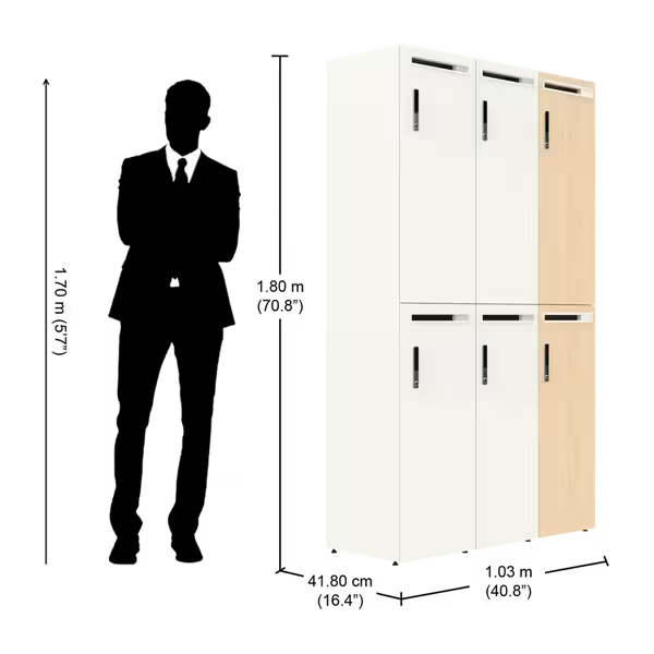 BIG Locker Unit - Wooden