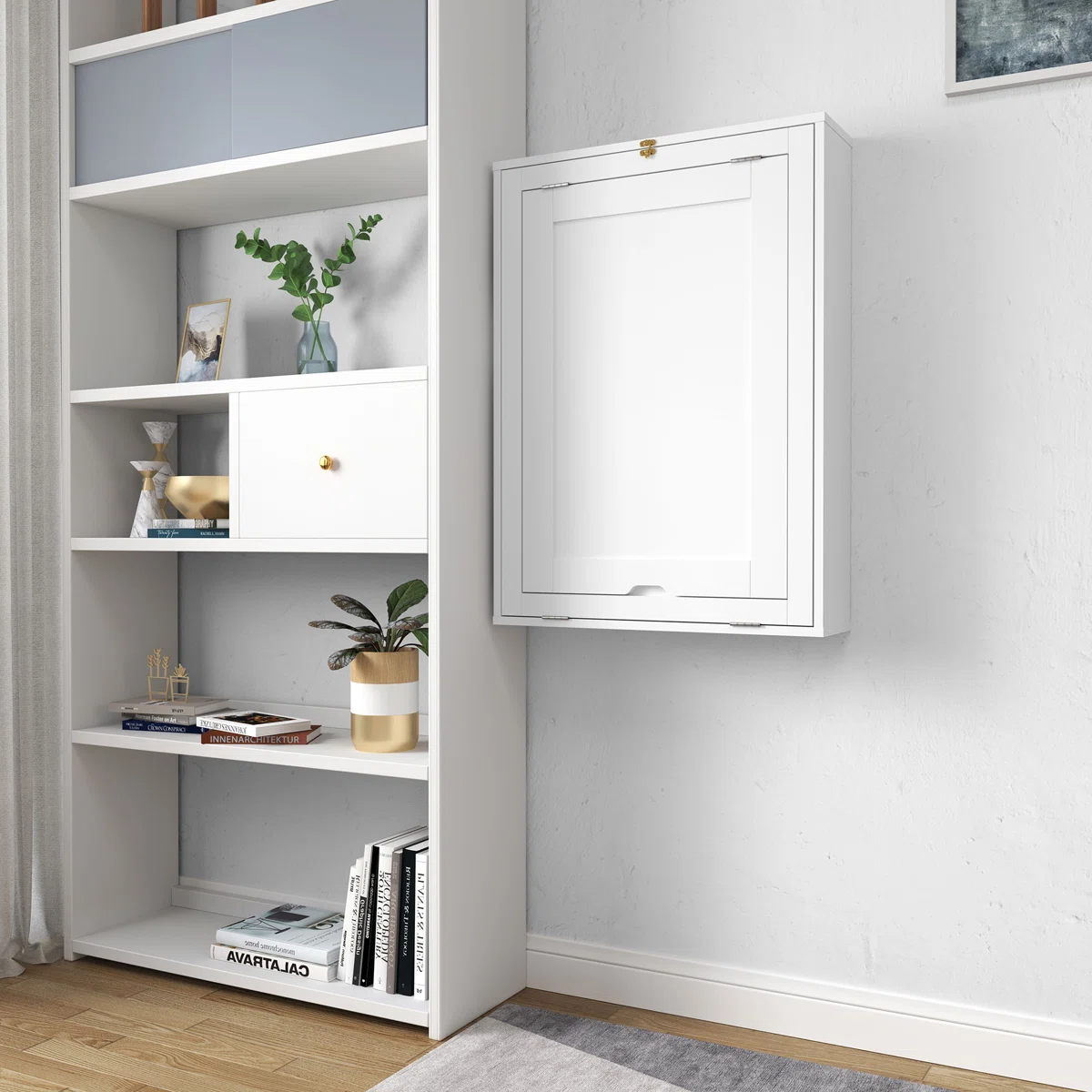 LOGAN - Wall-Mounted Folding Desk