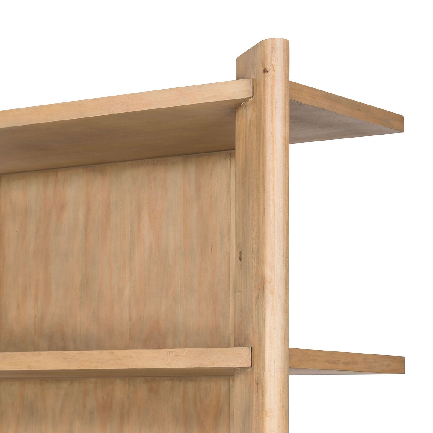 LUKE -  Solid Wood Intersecting Bookcase