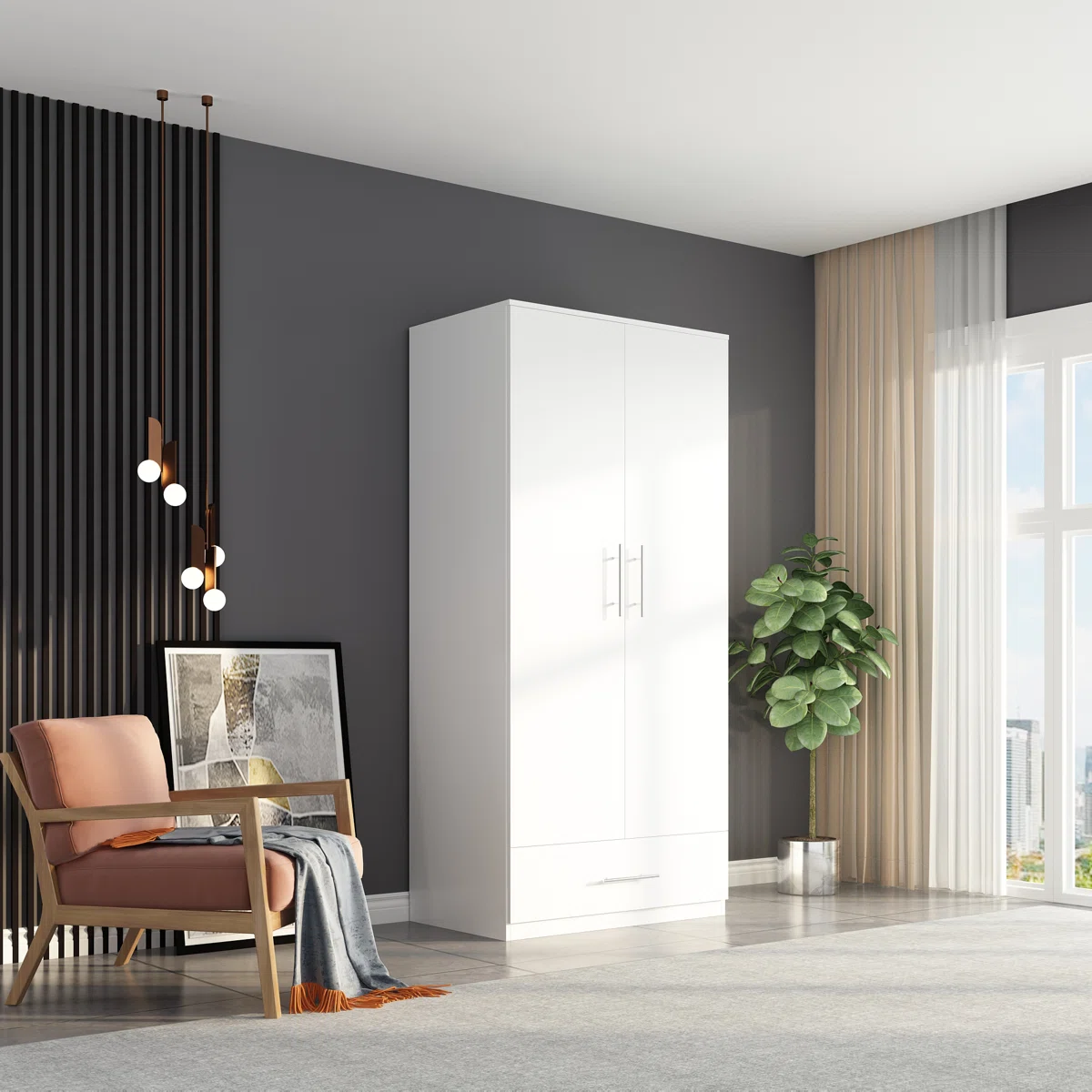 JOSIAH - Wardrobe Cabinet