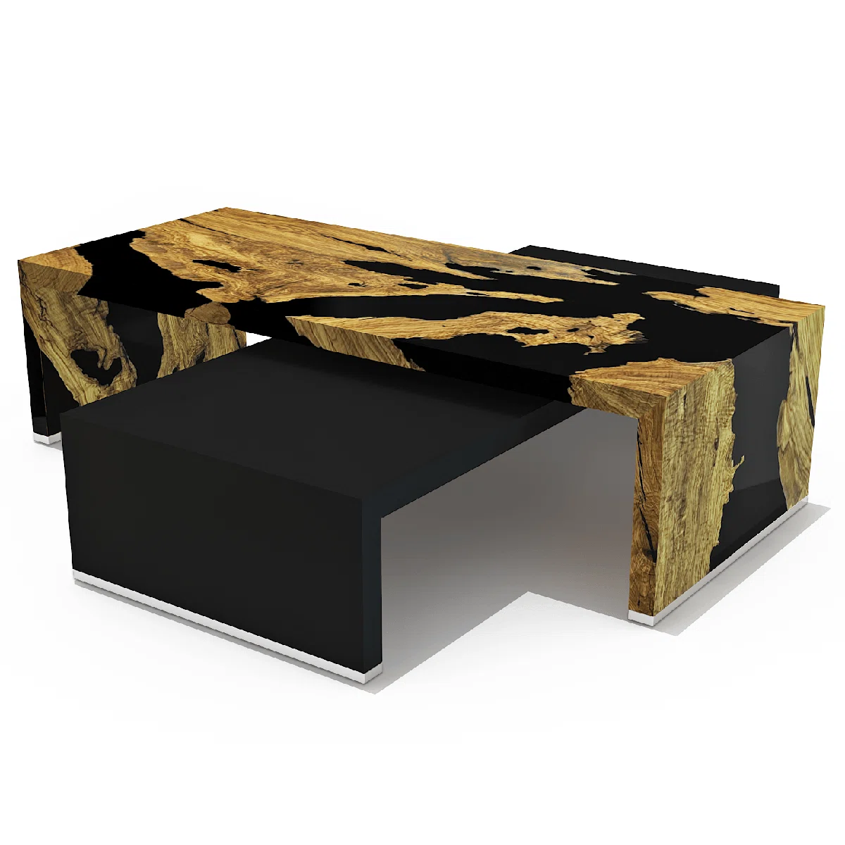 ELI  -   EPOXY NESTING COFFE TABLE