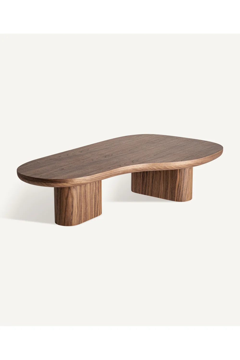 LUCIA  -  Organic-Shaped Wooden Coffee Table