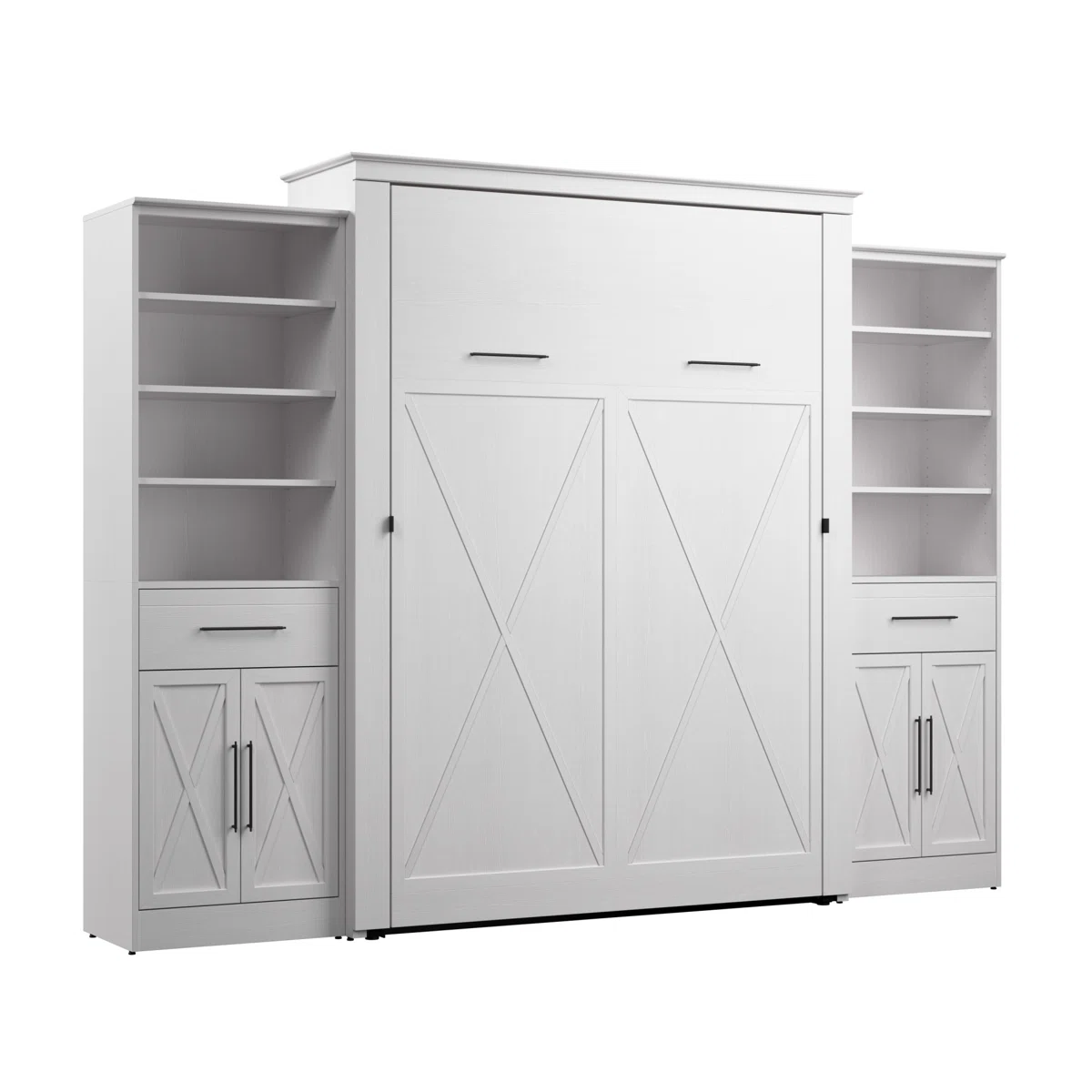 COOPER - Wood Murphy Bed WITH DOUBLE STORAGE
