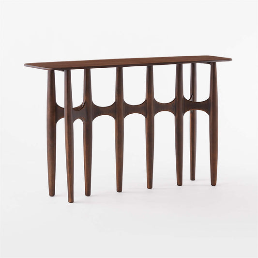 SEBASTIAN - Bronze FINISH Console Table