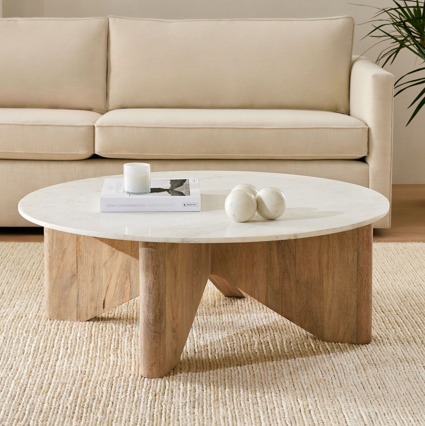 JONATHAN  -  Marble Coffee Table