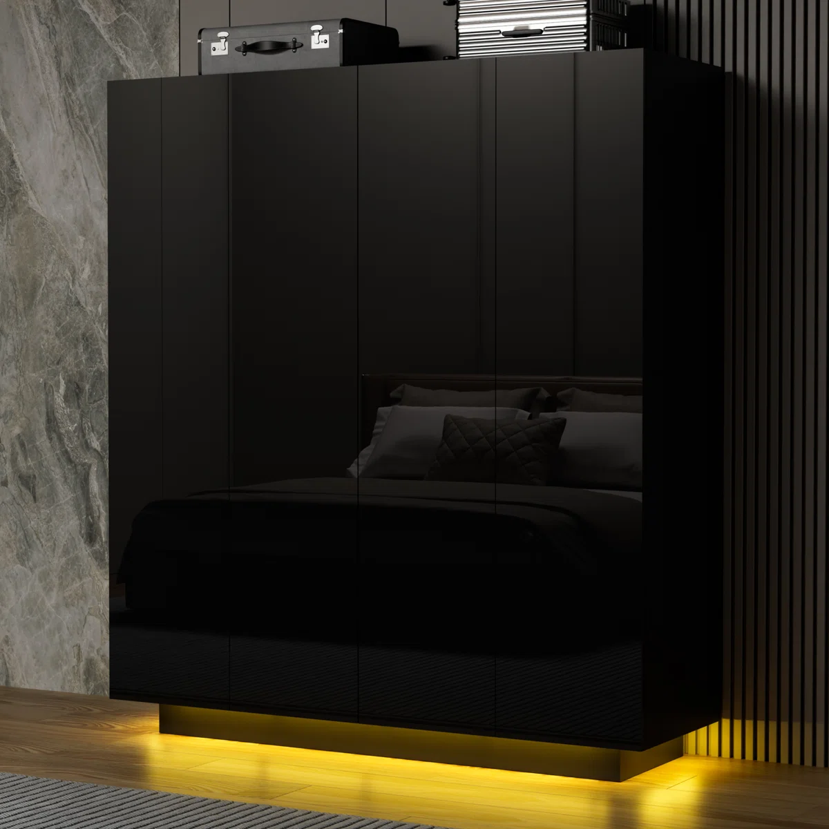 THIAGO - CORNER Wardrobe Cabinet