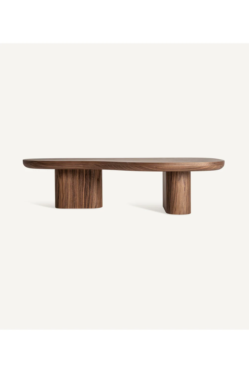 LUCIA  -  Organic-Shaped Wooden Coffee Table
