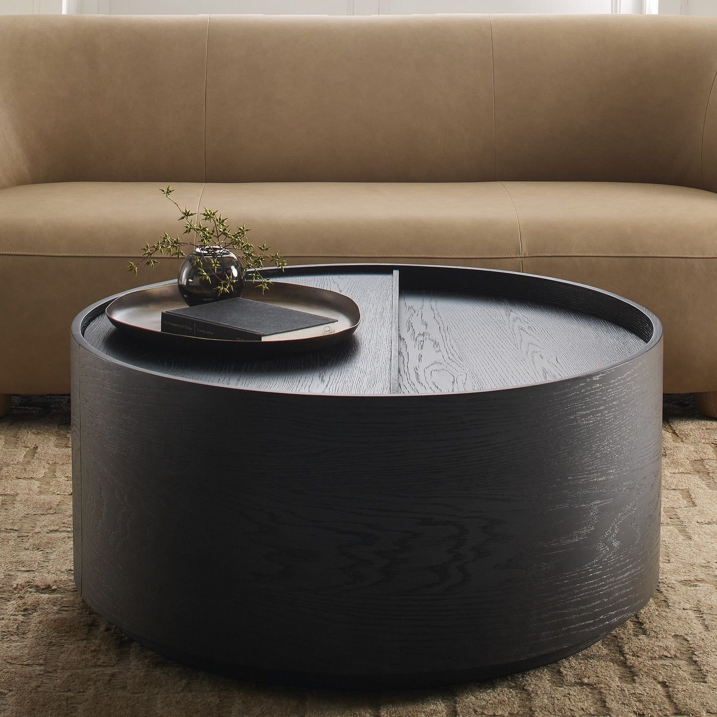 ARON  - DRUM STORAGE Coffee Table
