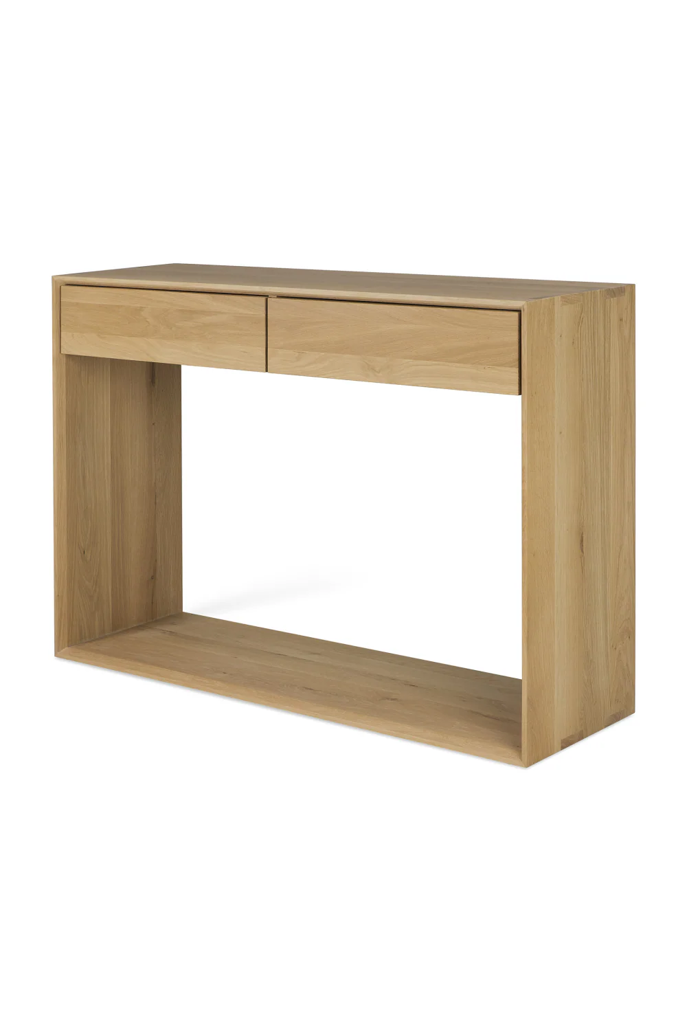 JACE - Oak 2-Drawer Console Table
