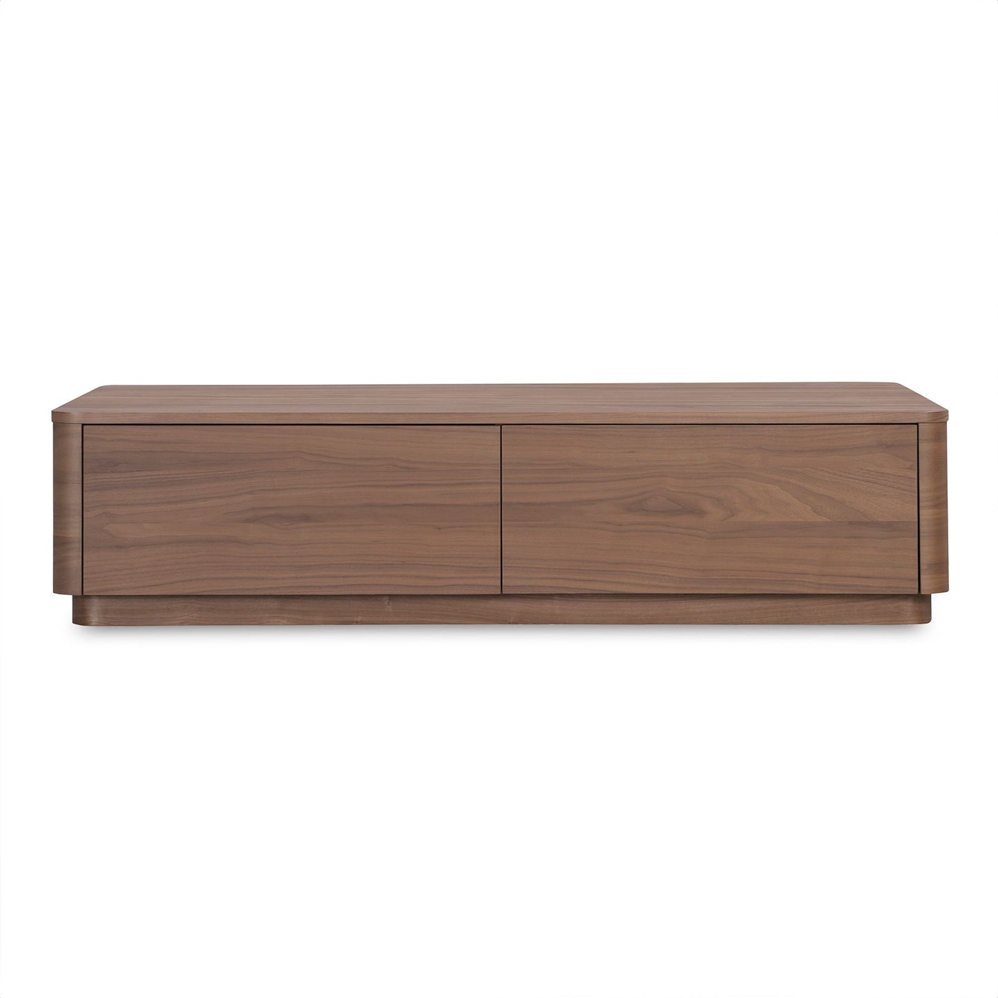 KINSLEY  -  Curved Oak Pedestal Coffee Table
