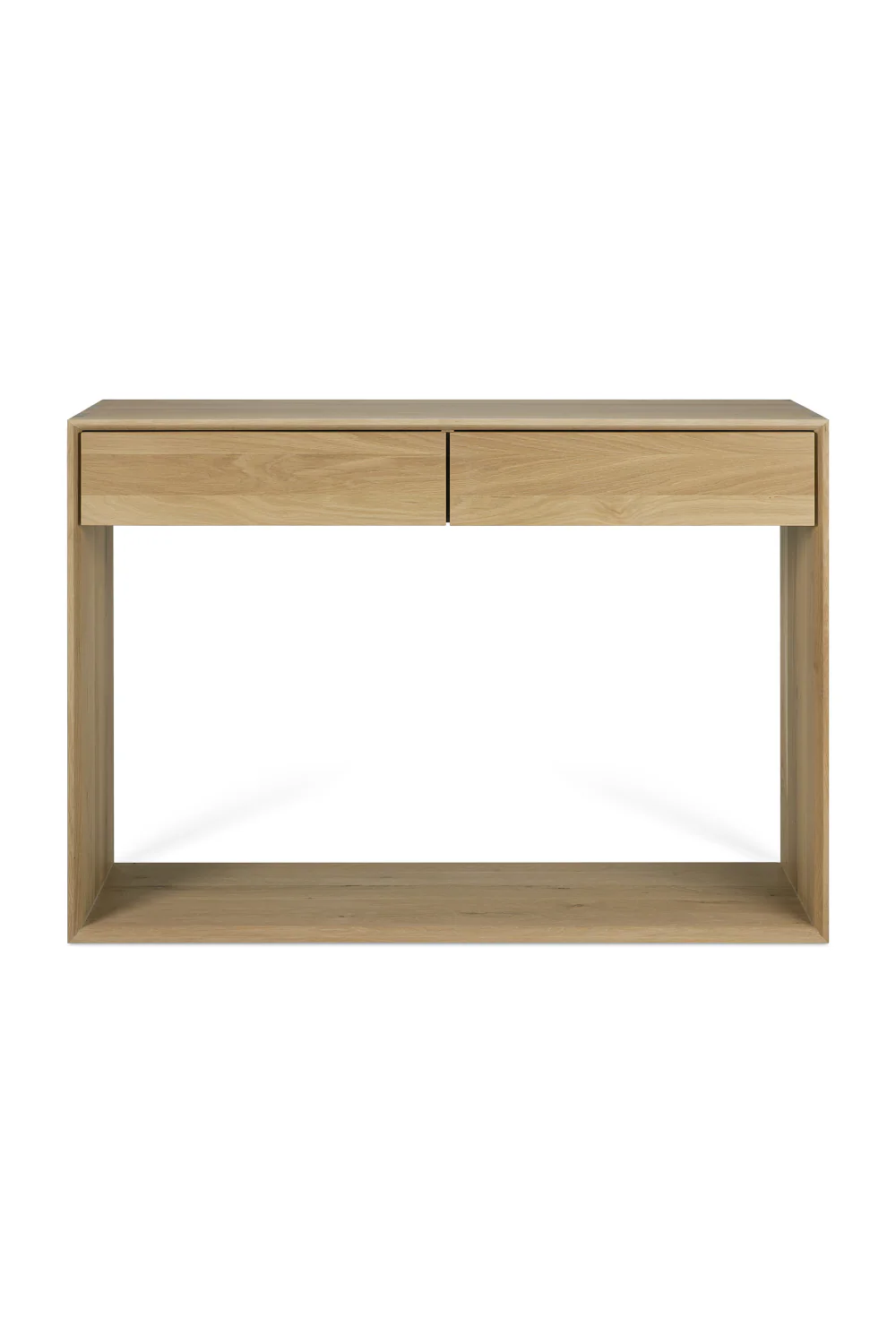 JACE - Oak 2-Drawer Console Table