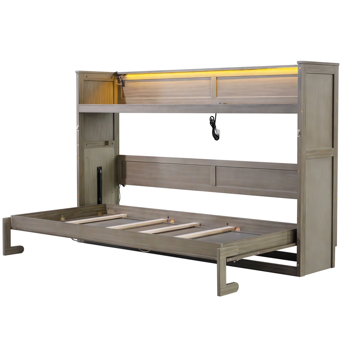 CHARLES - Twin XL Farmhouse Murphy Bed