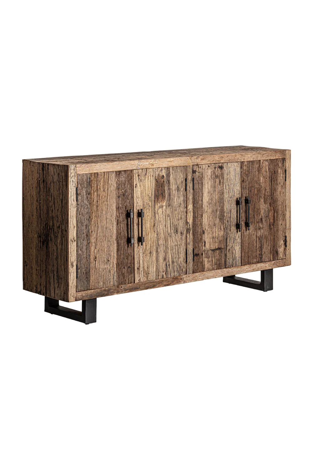 NATHAN - Rustic Pine Wood Sideboard