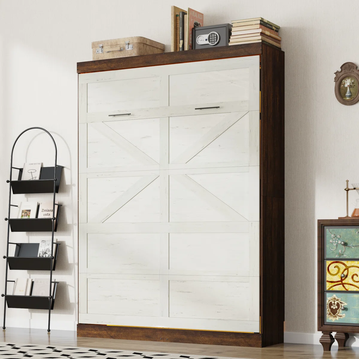 VIKTORIA - Murphy Wall Bed With LED Lights