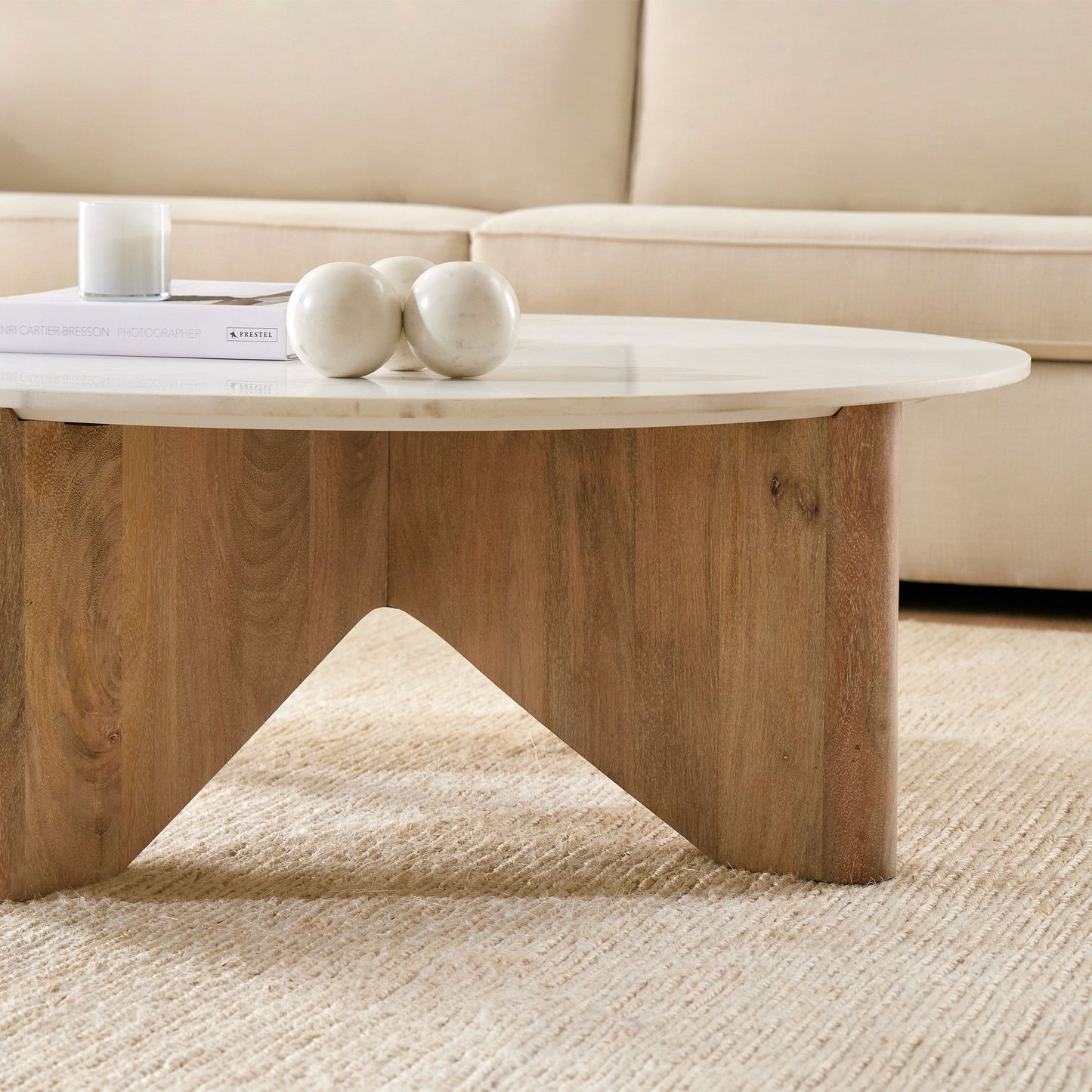 JONATHAN  -  Marble Coffee Table