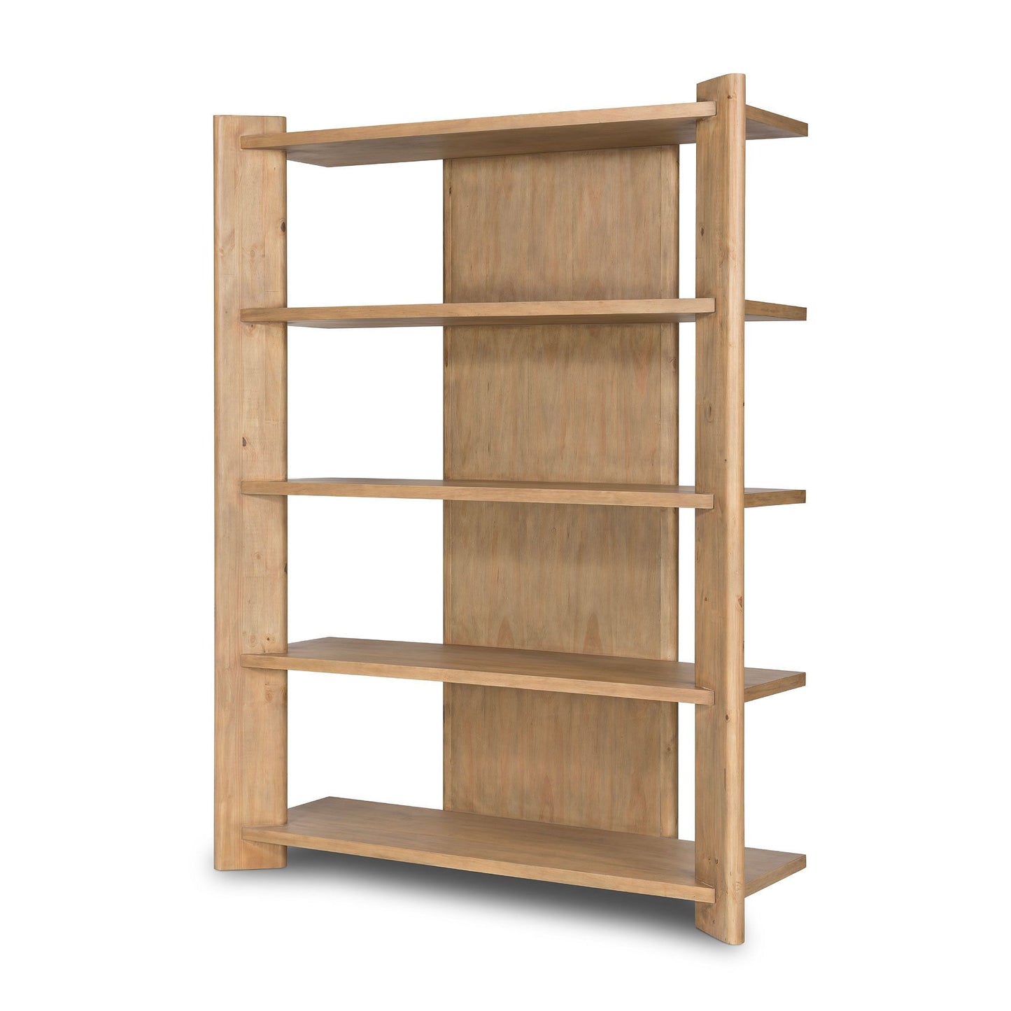 LUKE -  Solid Wood Intersecting Bookcase