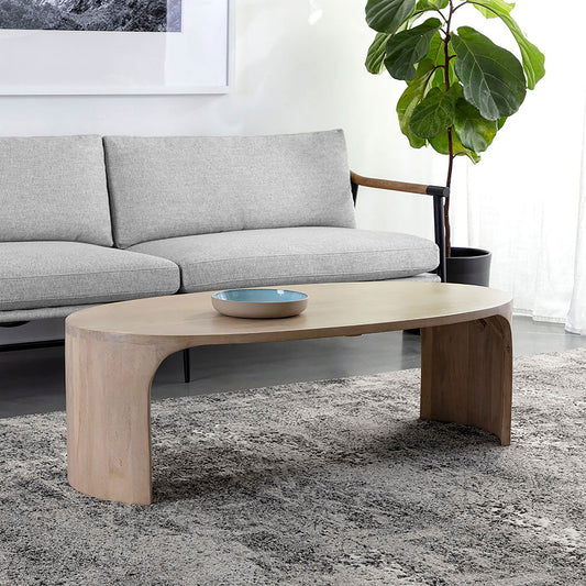 MICAH  -  Oval Coffee Table