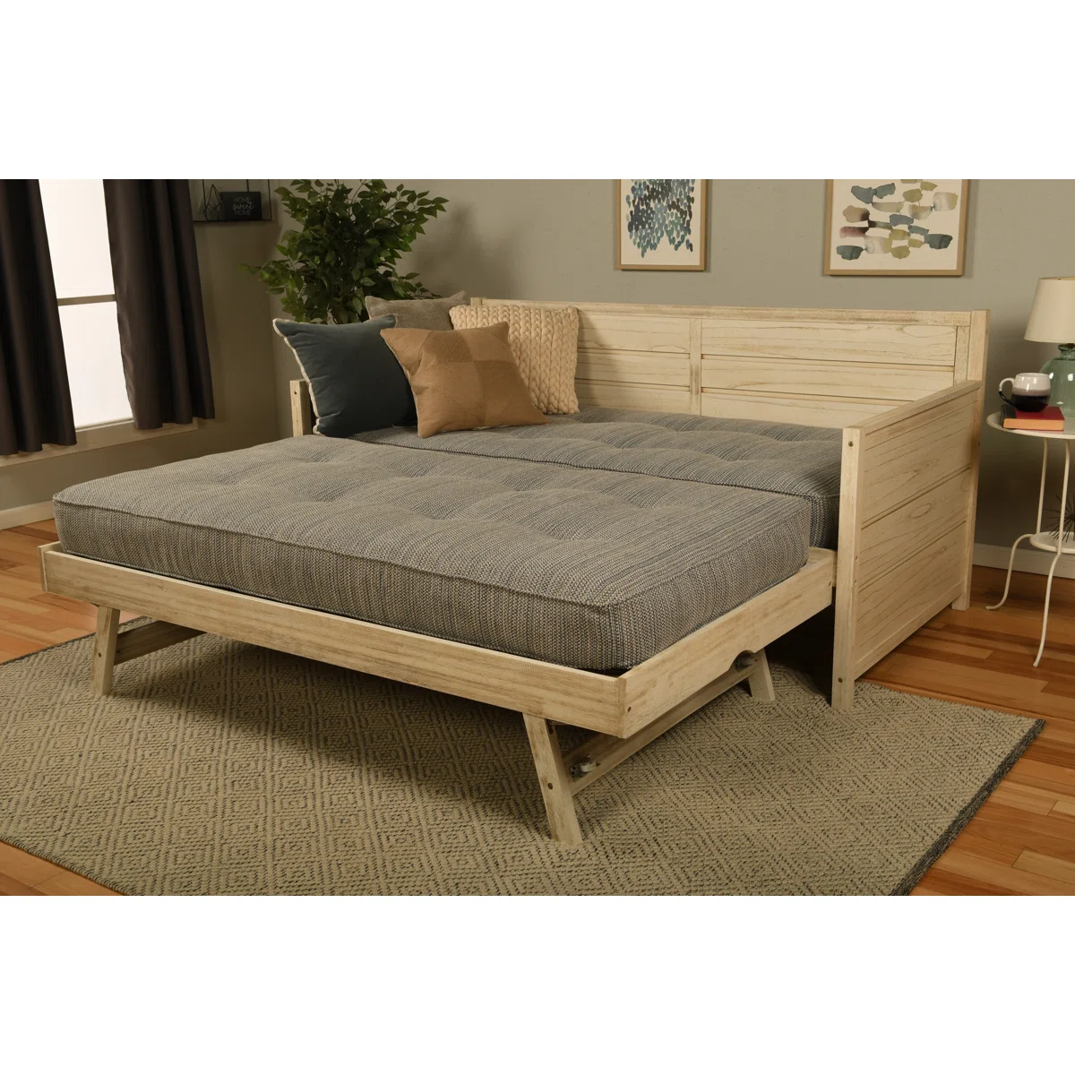 CARTER - Wood Daybed with DAY BED
