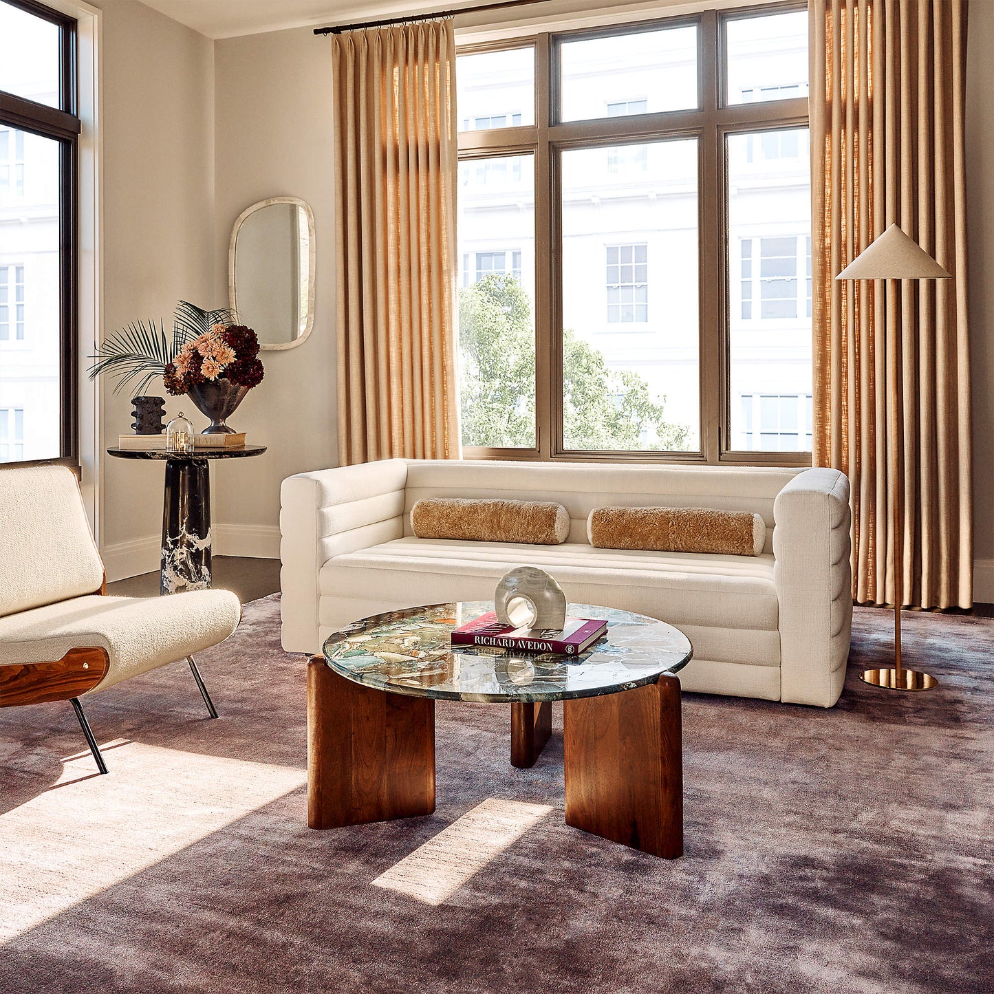 ANDREW - MARBLECoffee Table - ROUND