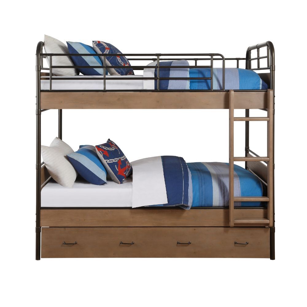 EMILIA - Standard Twin Bunk With STORAGE
