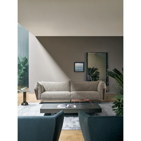 CHAROLETTE - Metal Edge Coffee Table - SQUARE