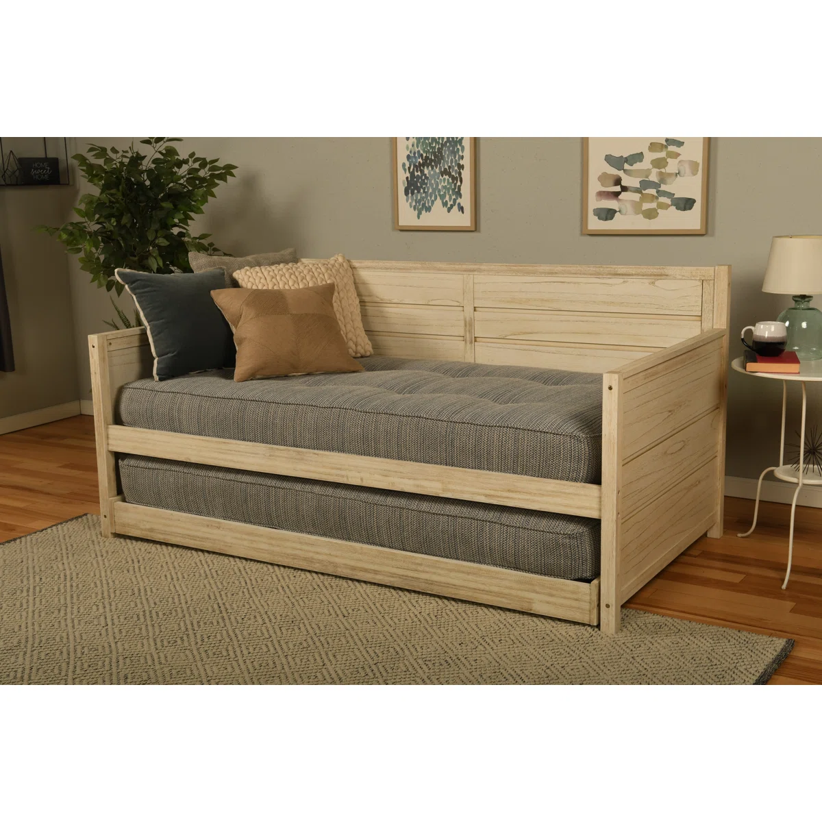 CARTER - Wood Daybed with DAY BED