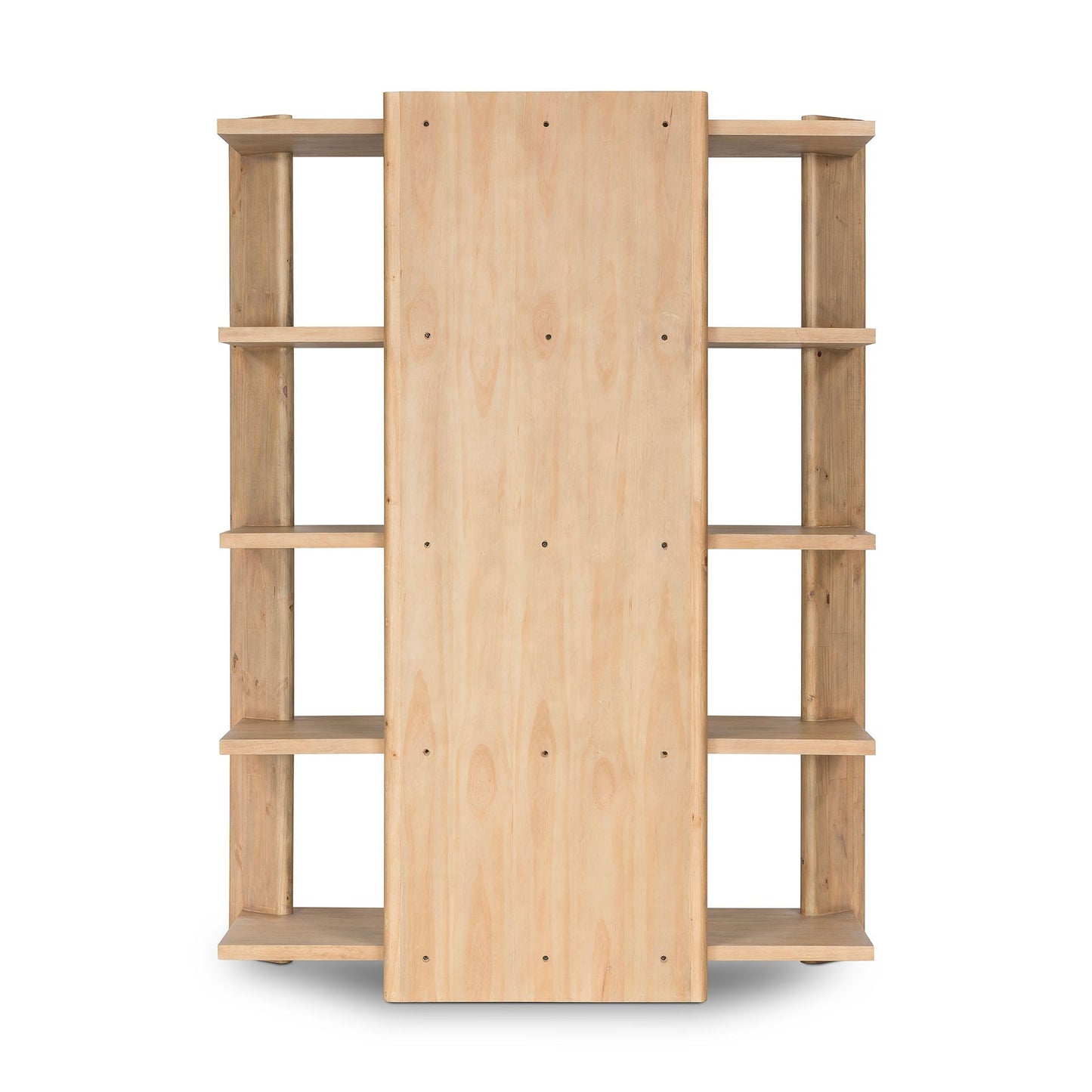 LUKE -  Solid Wood Intersecting Bookcase
