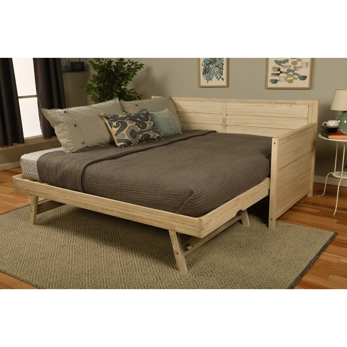 CARTER - Wood Daybed with DAY BED