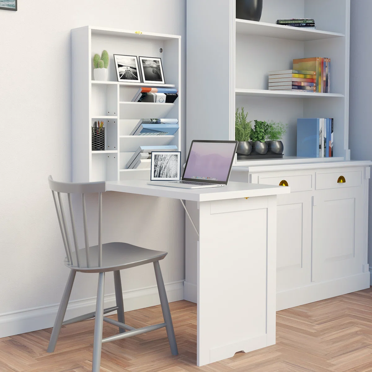 LOGAN - Wall-Mounted Folding Desk