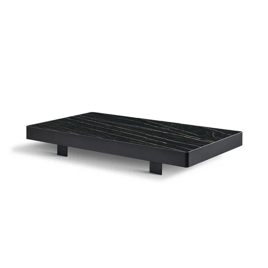 CHAROLETTE - Metal Edge Coffee Table - SQUARE