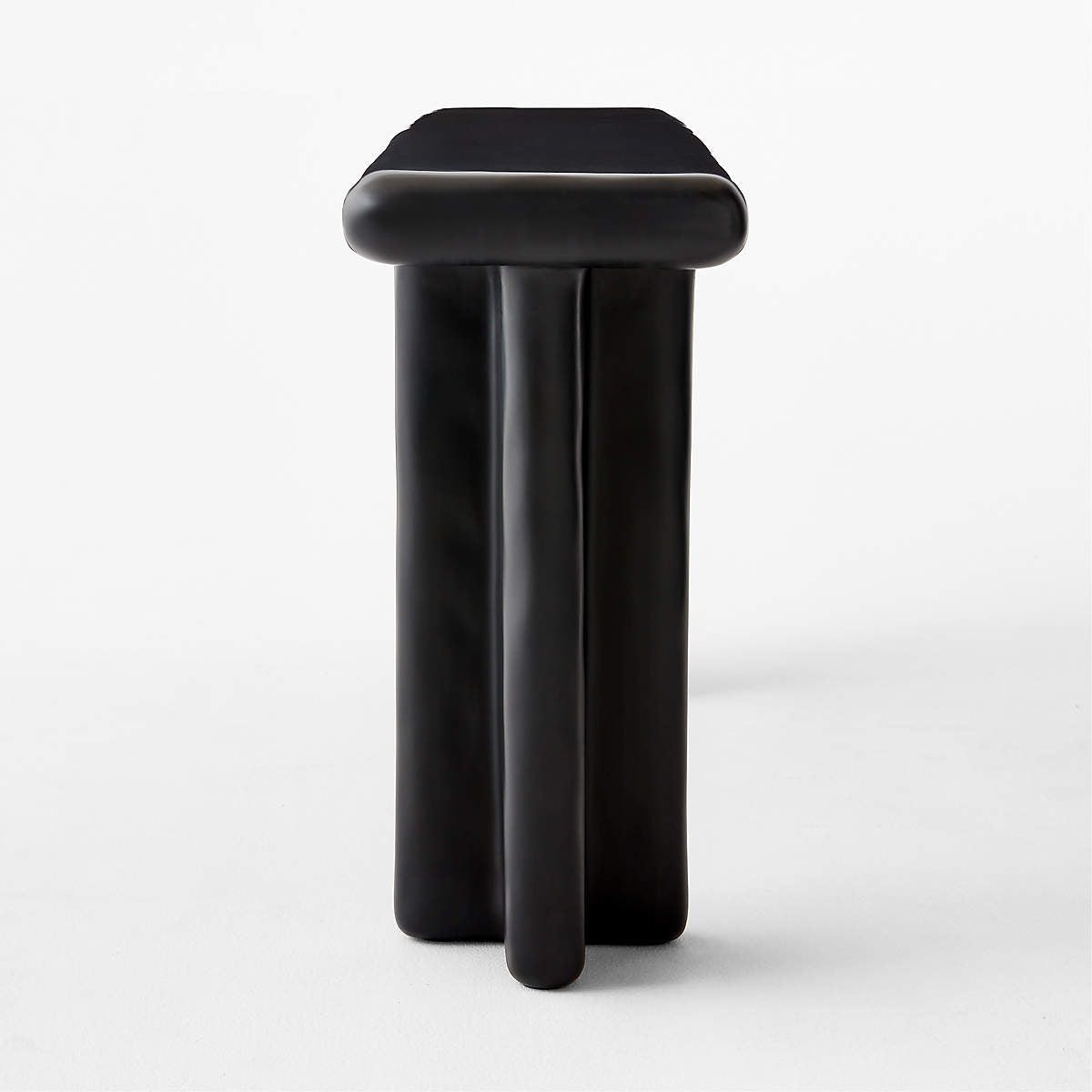 ELANOR - Ivory Resin Console Table