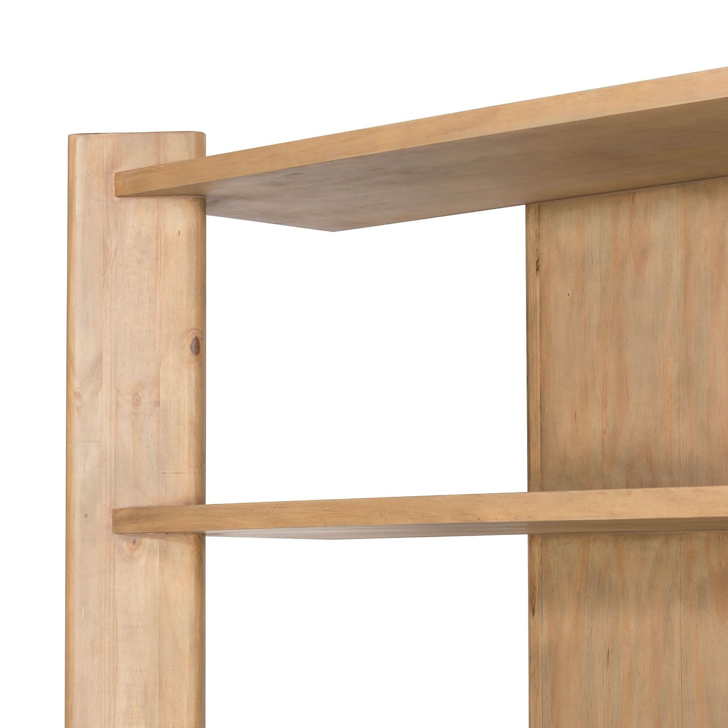 LUKE -  Solid Wood Intersecting Bookcase