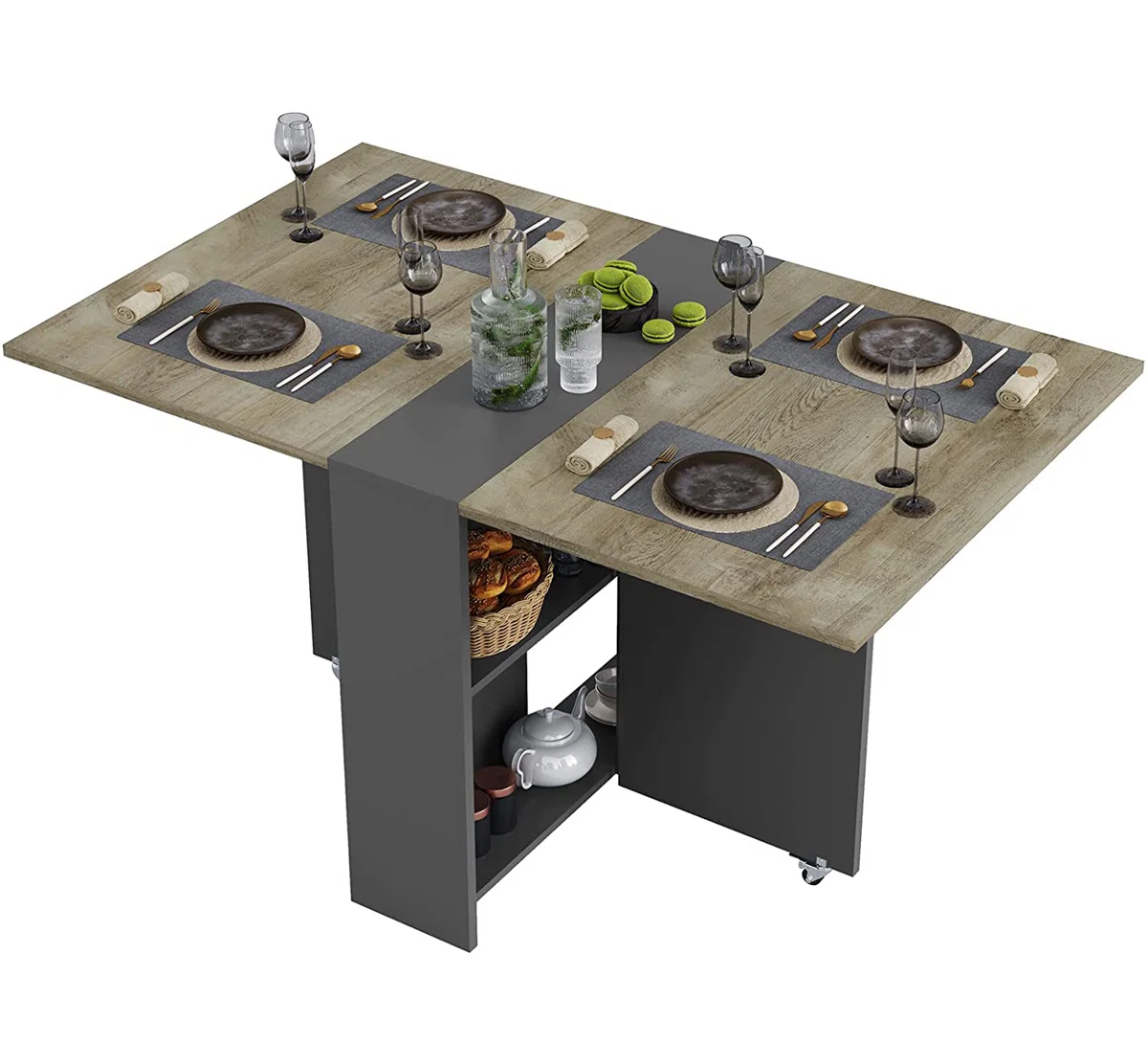 AIDEN - Dining Table Folding Dining