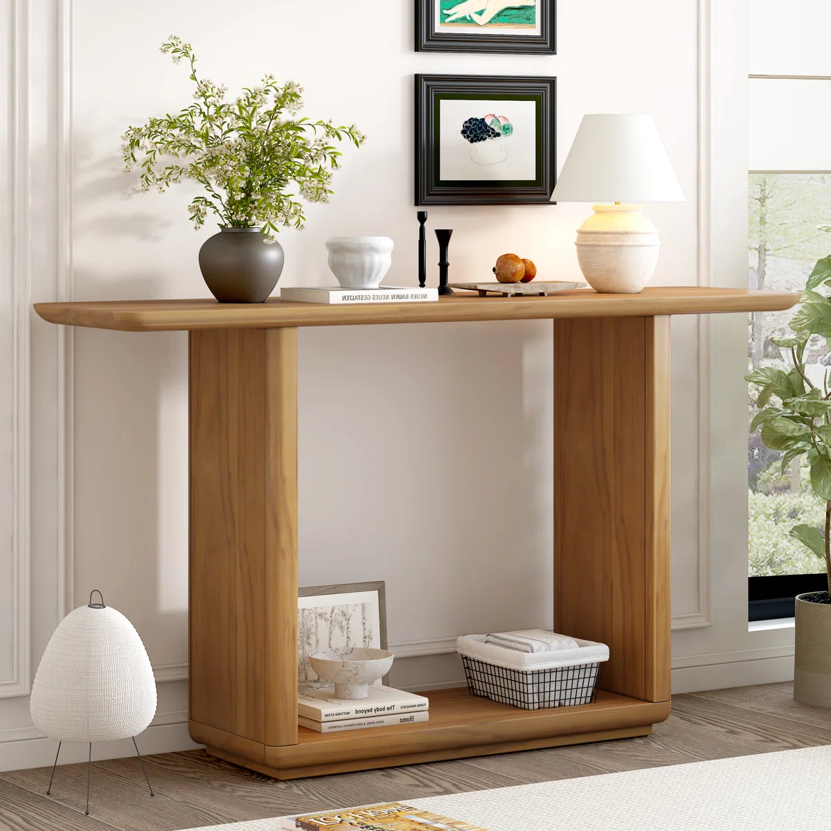 ARCHER - Minimalist Curved Corners Console Table