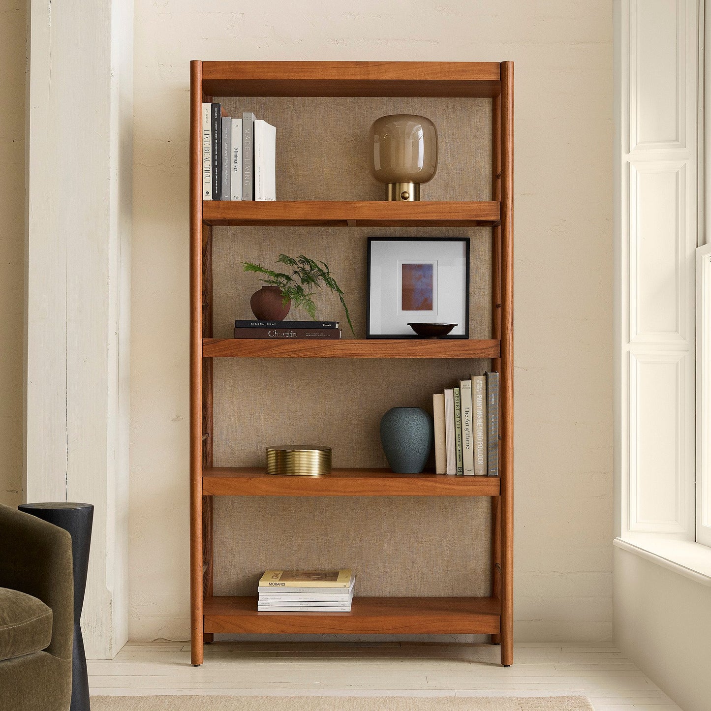 JOSEPH -  FABRIC BACKED Book shelf