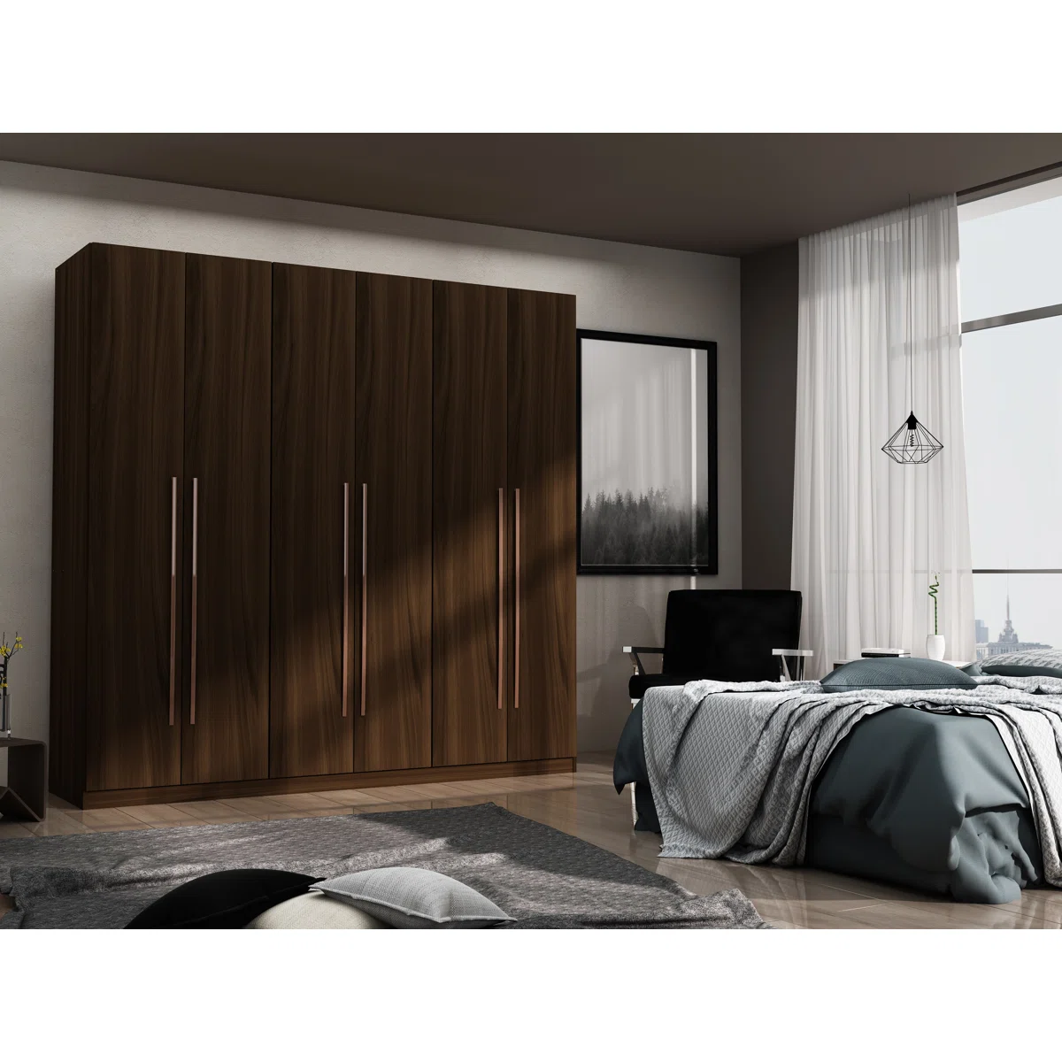 ZOEY - 3 SECTION WARDROBE